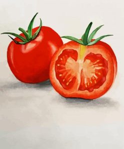 Fresh Tomato Paint By Numbers