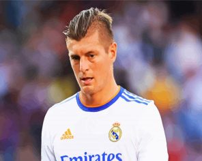 Toni Kroos Player Paint By Numbers