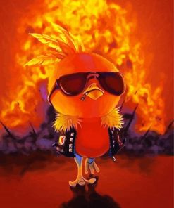 Torchic Chick Paint By Numbers