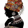 Stylish Tribal Lady Paint By Numbers