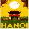 Hanoi Veitnam Poster Paint By Numbers