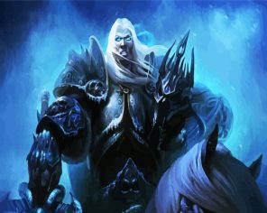 Arthas Menethil Warcraft Paint By Numbers