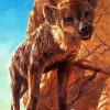 Hyena Baby Paint By Numbers