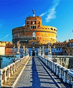 Castel Sant Angelo Paint By Numbers