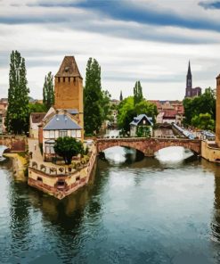 Strasbourg City Paint By Numbers