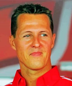 Michael Schumacher Paint By Numbers