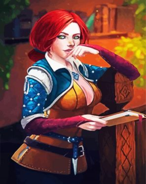 Aesthetic Triss Paint By Numbers