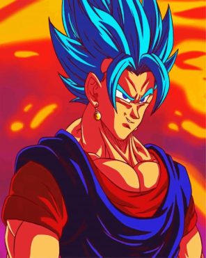 Aesthetic Vegito Paint By Numbers