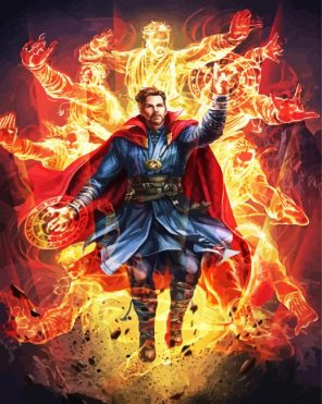 Dr Strange Paint By Numbers