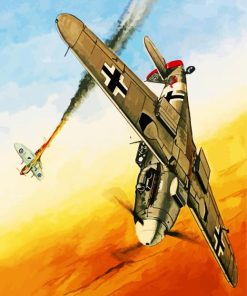 Stuka Plane Paint By Numbers