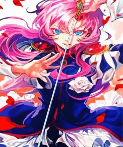 Aesthetic Utena Anime Paint By Numbers