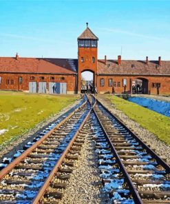 Auschwitz Poland Paint By Numbers