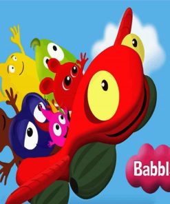 Babblama Kids Cartoon Paint By Numbers