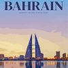 Bahrain Poster Paint By Numbers