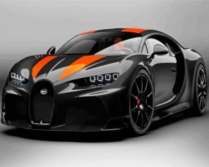 Elegente Bugatti Paint By Numbers