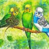 Artistic Birds Paint By Numbers