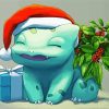 Pokemon In Christmas Paint By Numbers