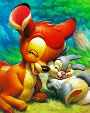 Cute Bambi Paint By Numbers