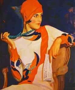 Deco Woman Paint By Numbers