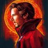 Dr Strange Illustration Paint By Numbers