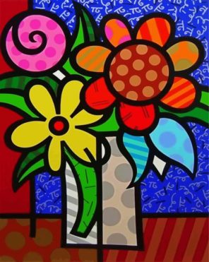 flowers Art Paint By Numbers