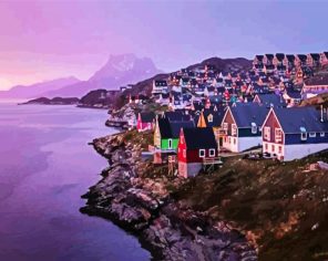 Greenland Sunset Paint By Numbers