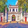 Hanoi Temple Paint By Numbers