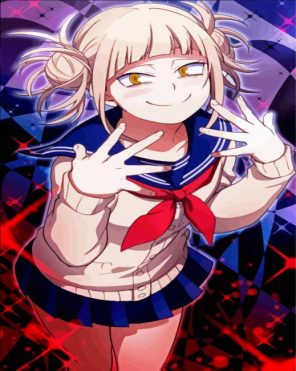 Himiko Toga Paint By Numbers