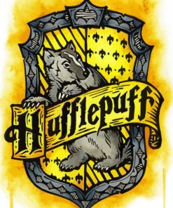 Hufflepuff House Paint By Numbers