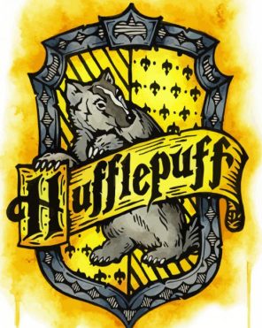 Hufflepuff House Paint By Numbers