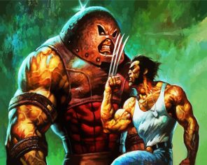 Marvel Heroes Paint By Numbers