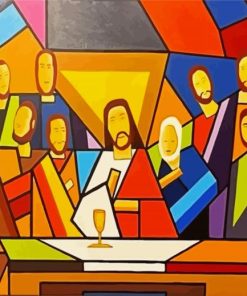 Jesus Last Supper Paint By Numbers