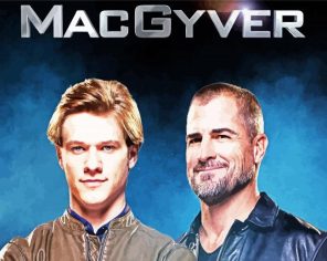 Macgyver Movie Poster Paint By Numbers