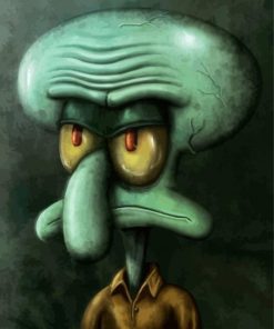 Sad Squidward Paint By Number