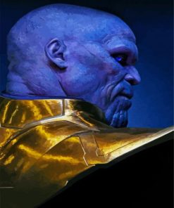 Thanos Back Paint By Numbers