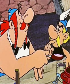 Asterix Animation Paint By Numbers