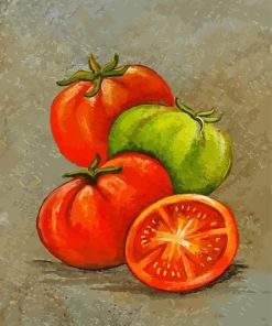 Tomatoes Paint By Numbers