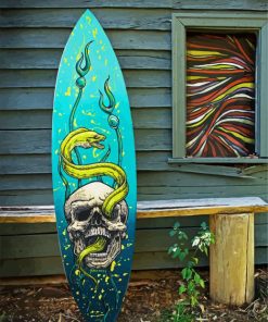 Skull Board Paint By Numbers