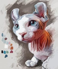 Aesthetic Sphynx Paint By Numbers