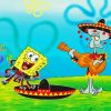 Spongebob Cartoon Paint By Numbers