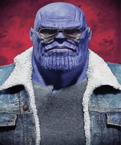 Stylish Thanos Paint By Numbers