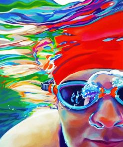 Swimming Sport Paint By Numbers