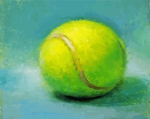 Aesthetic Tennis Ball Paint By Numbers