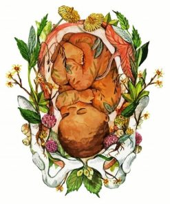 Baby Illustration Paint By Numbers