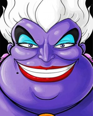 Ursula face Paint By Numbers