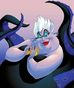 Ursula Illustration Paint By Numbers