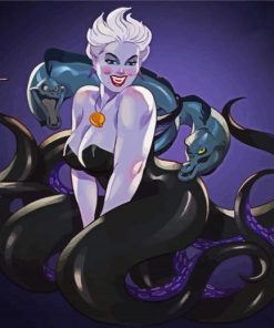 Ursula Villain Paint By Numbers