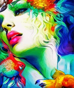 Colorful Women Paint By Numbers