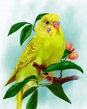 Yellow Bird Paint By Numbers