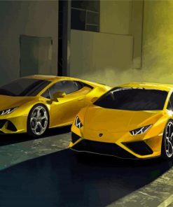 Lamborghini Huracan Paint By Numbers